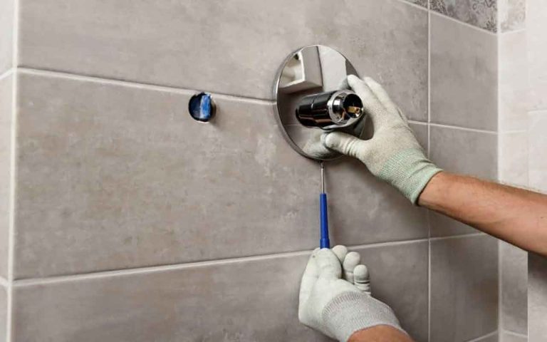 douche hauteur mitigeur