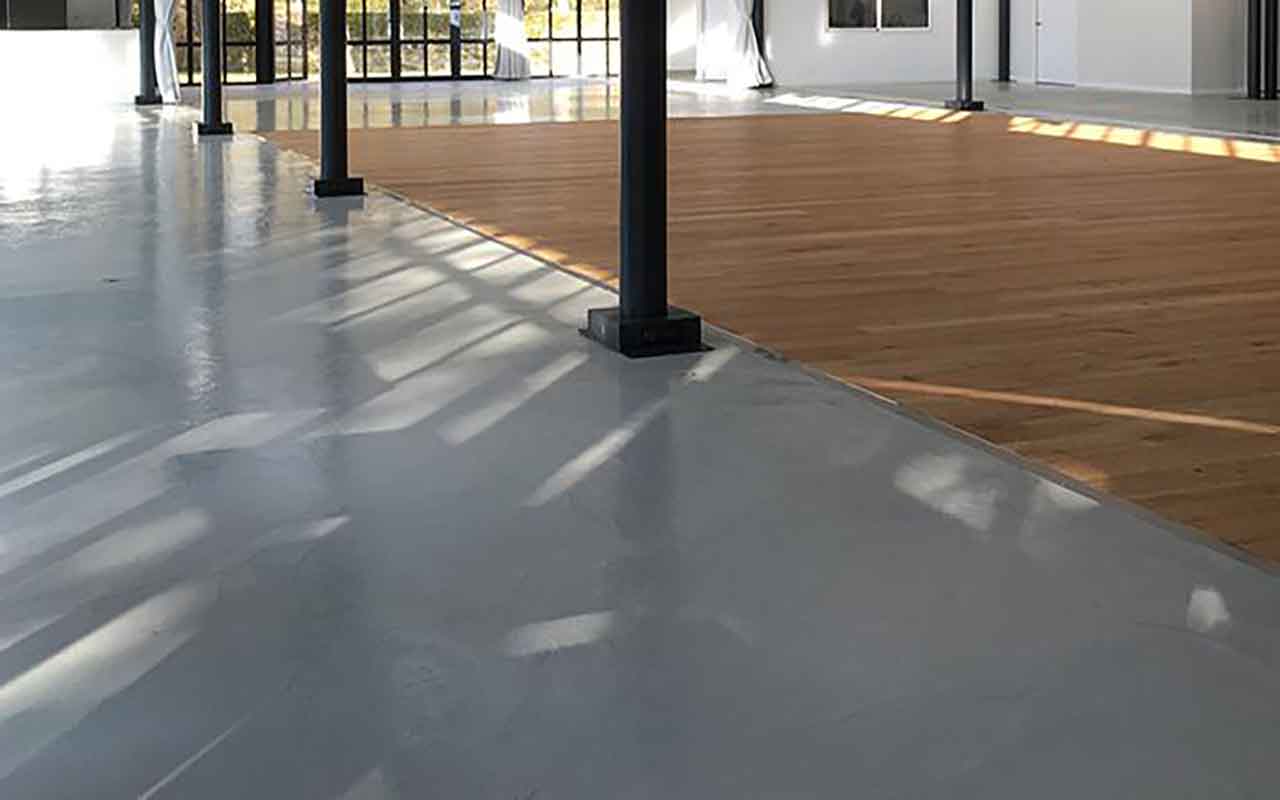 Peinture sols interieur