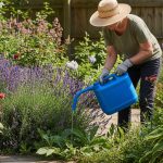 Un jardinier utilise de l'AdBlue pour désherber son jardin.