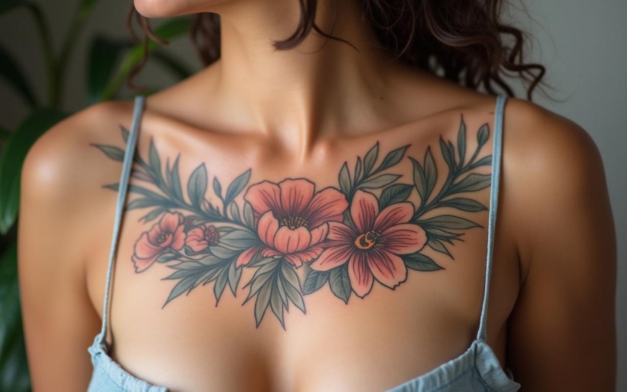 Illustration réaliste sur Tatouage mollet femme : designs, styles et conseils pour bien choisir